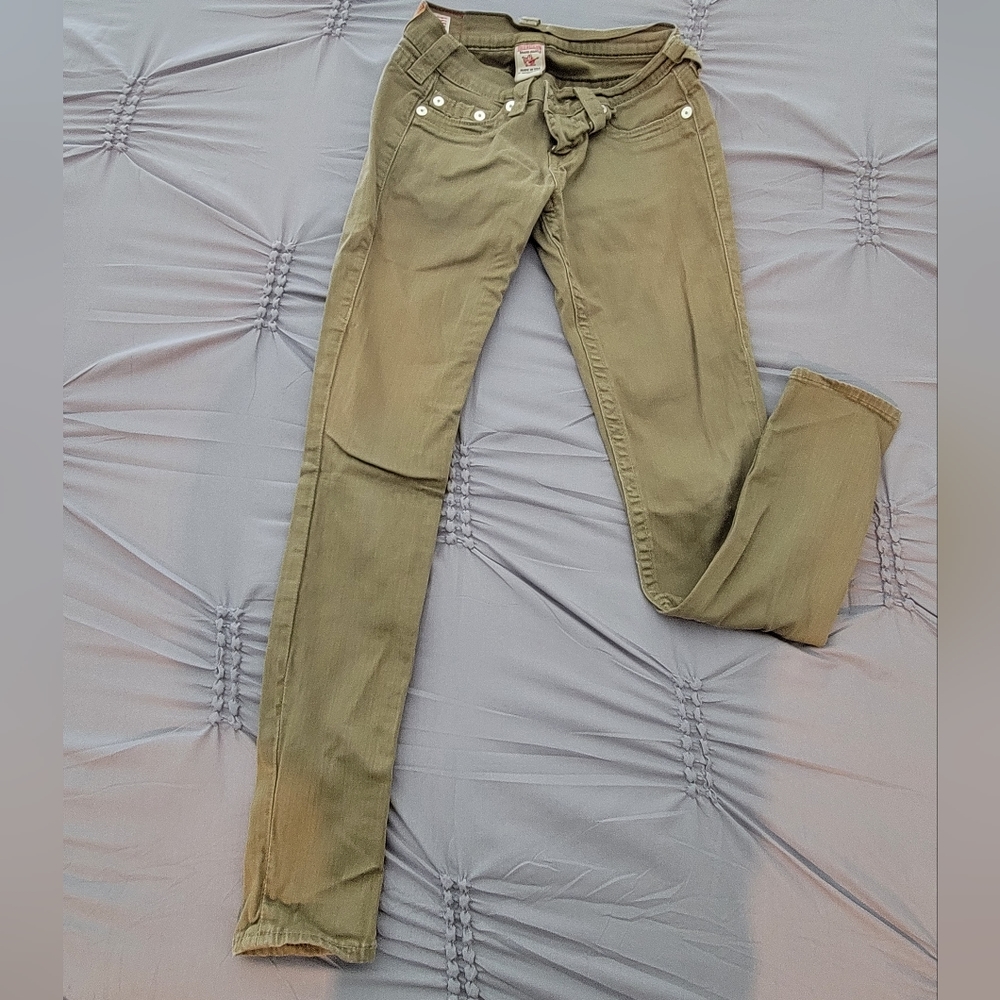 Olive True Religion Jeans